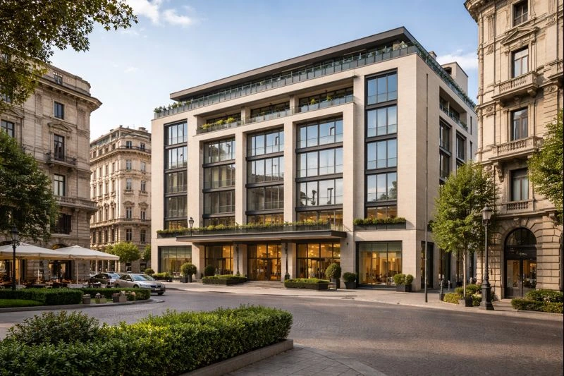 Comfort interno hotel a Milano – efficienza energetica invisibile per gli ospiti