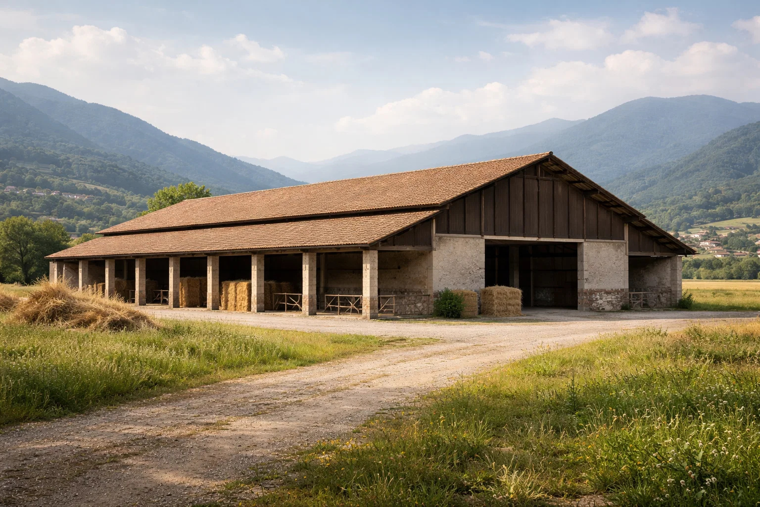 Azienda agricola in provincia di Bergamo con edificio produttivo idoneo al fotovoltaico