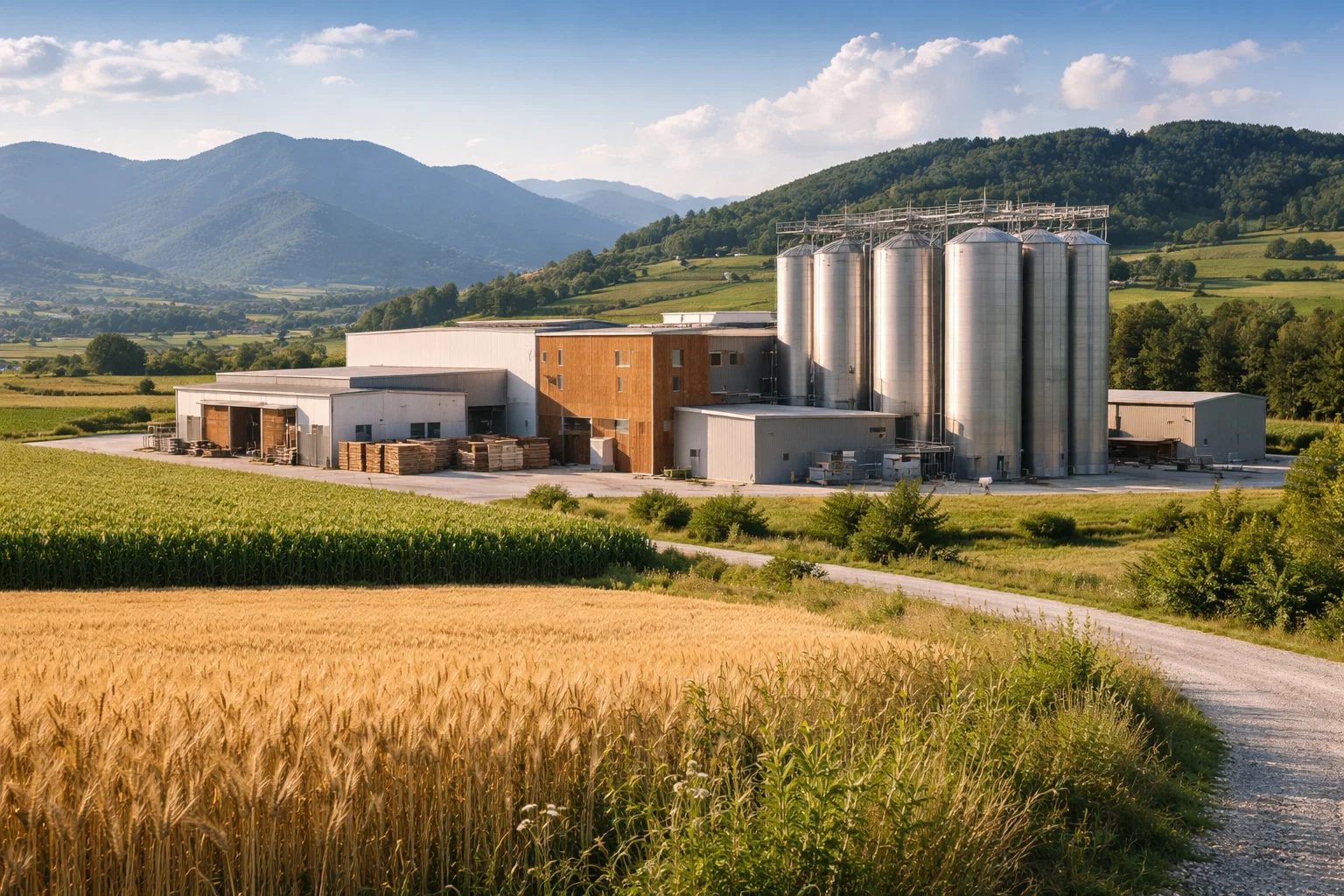 Edificio agricolo in provincia di Bergamo con copertura idonea al fotovoltaico PNRR