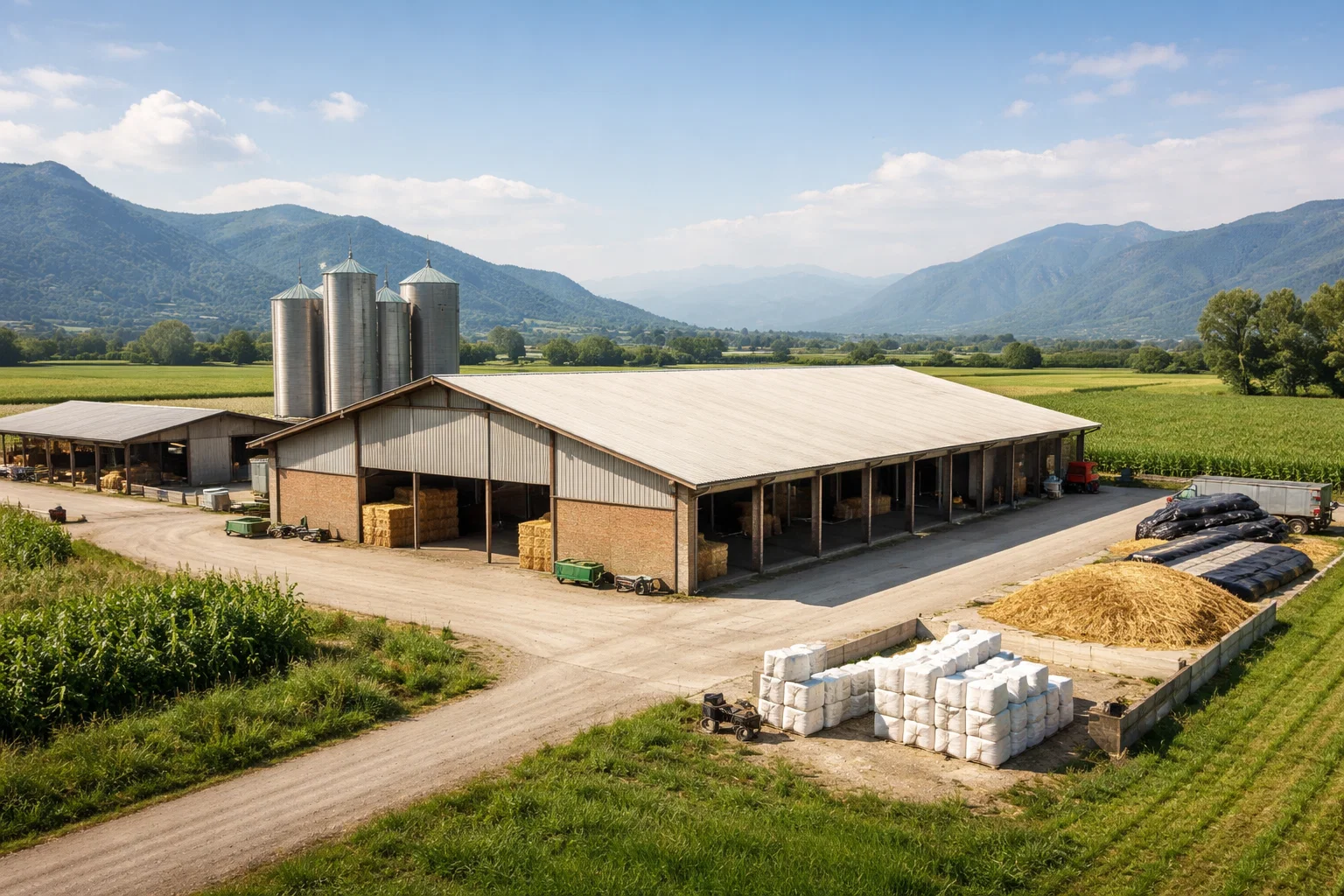 Edifici agricoli in provincia di Brescia con tetti idonei al fotovoltaico PNRR