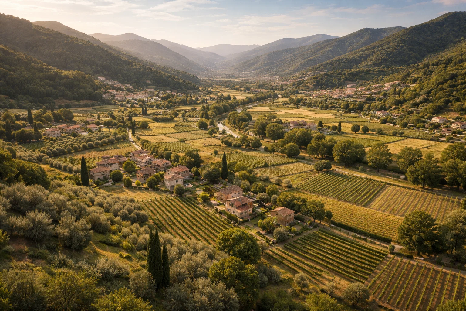 Territorio agricolo di Garlenda e pianificazione energetica per aziende agricole