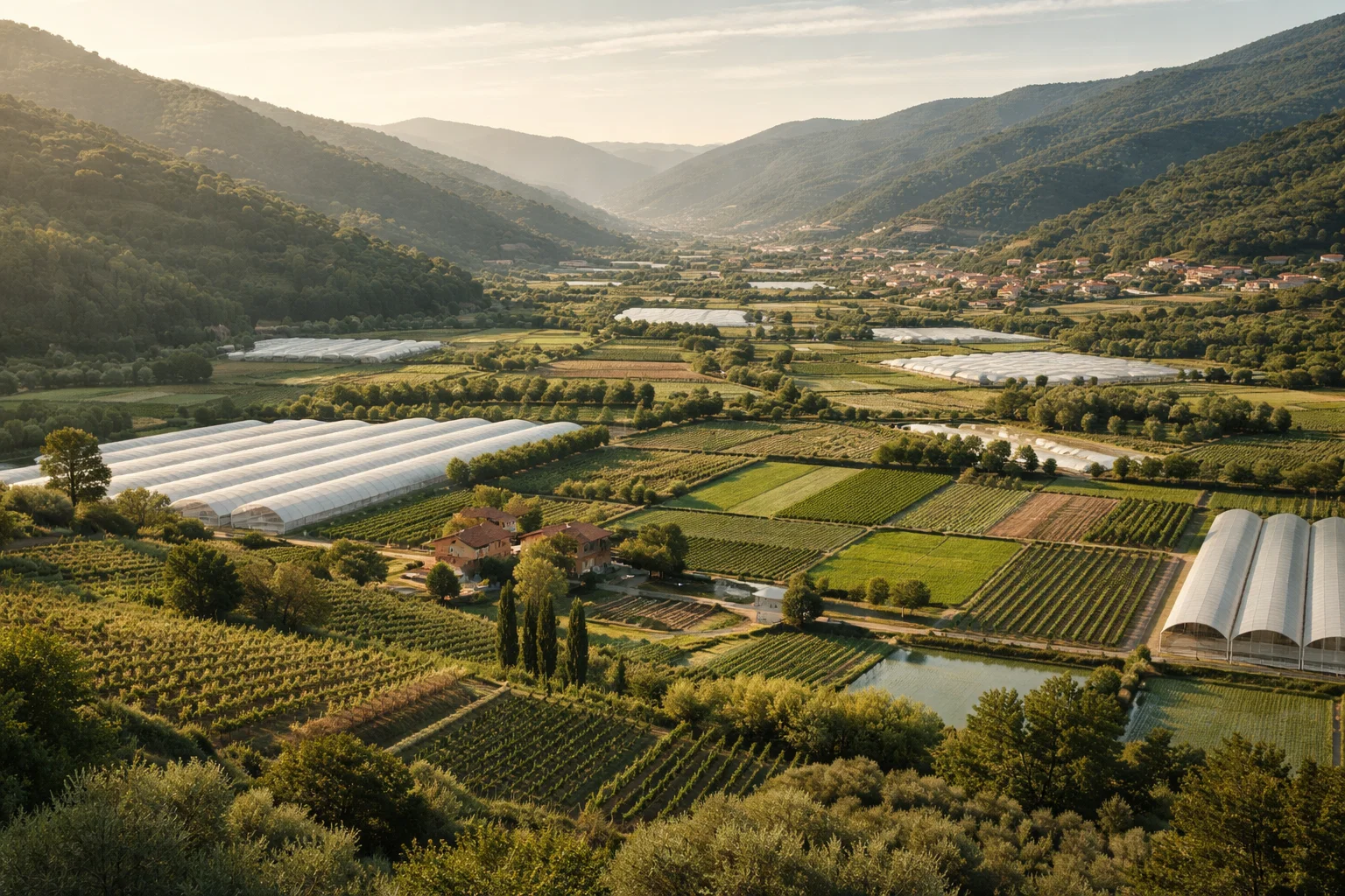 Azienda agricola nella Piana di Albenga con struttura idonea al fotovoltaico agricolo PNRR