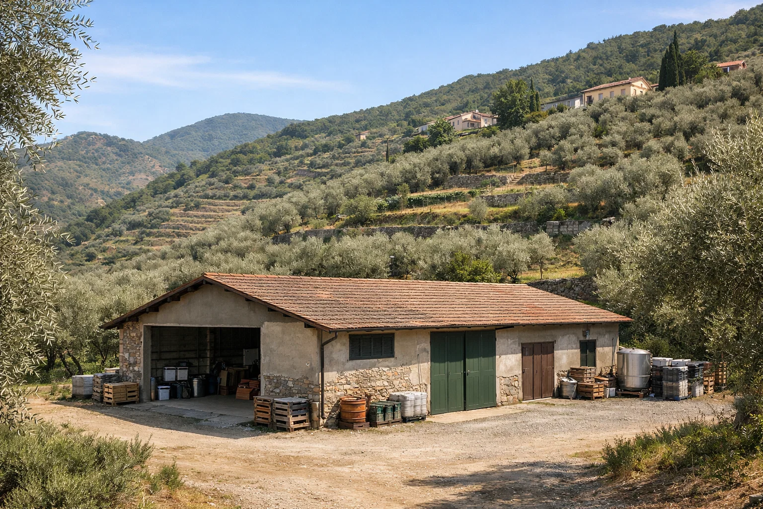 Impianto fotovoltaico agricolo su tetto in Liguria con potenza superiore a 20 kW