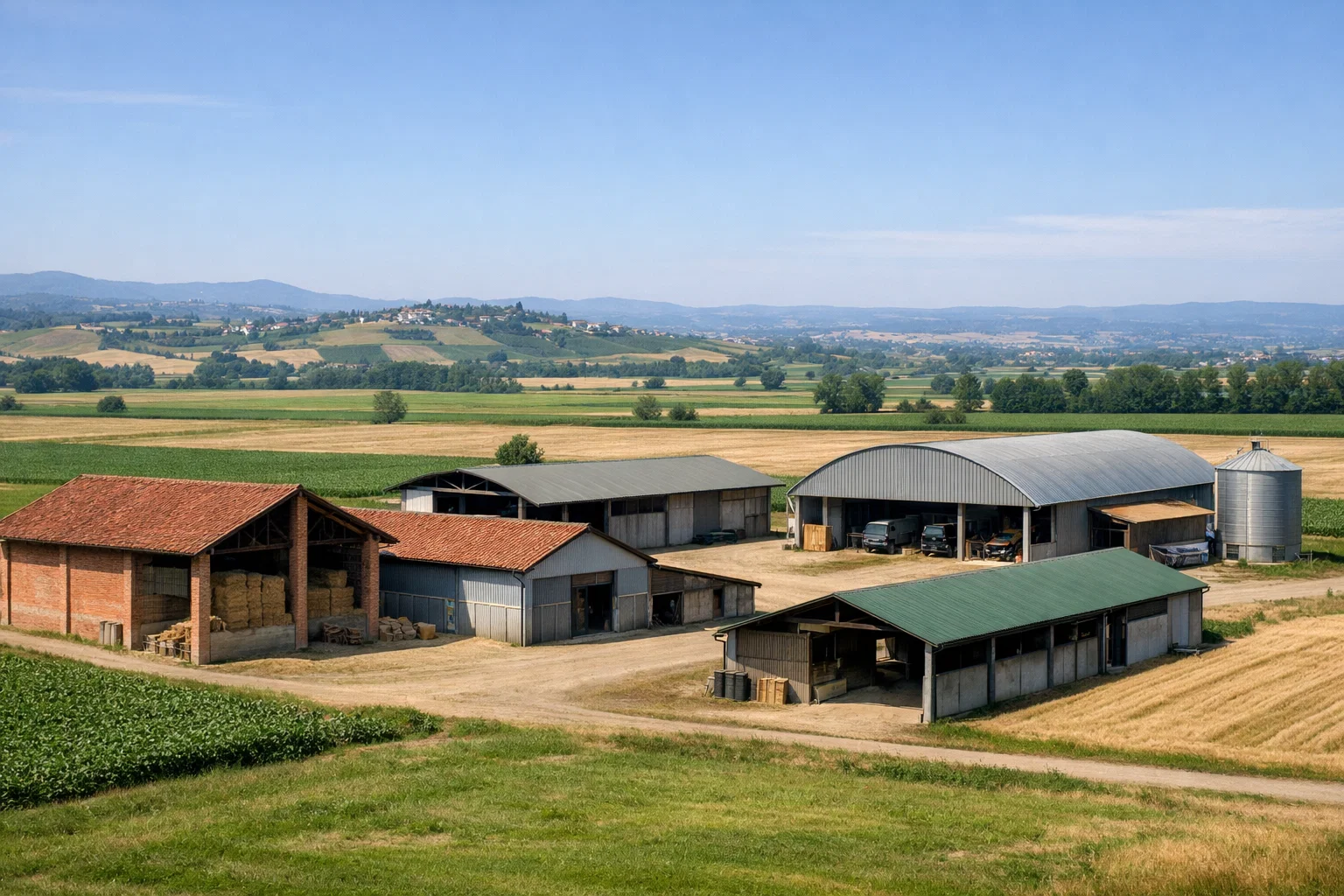 Impianto fotovoltaico agricolo su tetto in Piemonte con potenza superiore a 20 kW