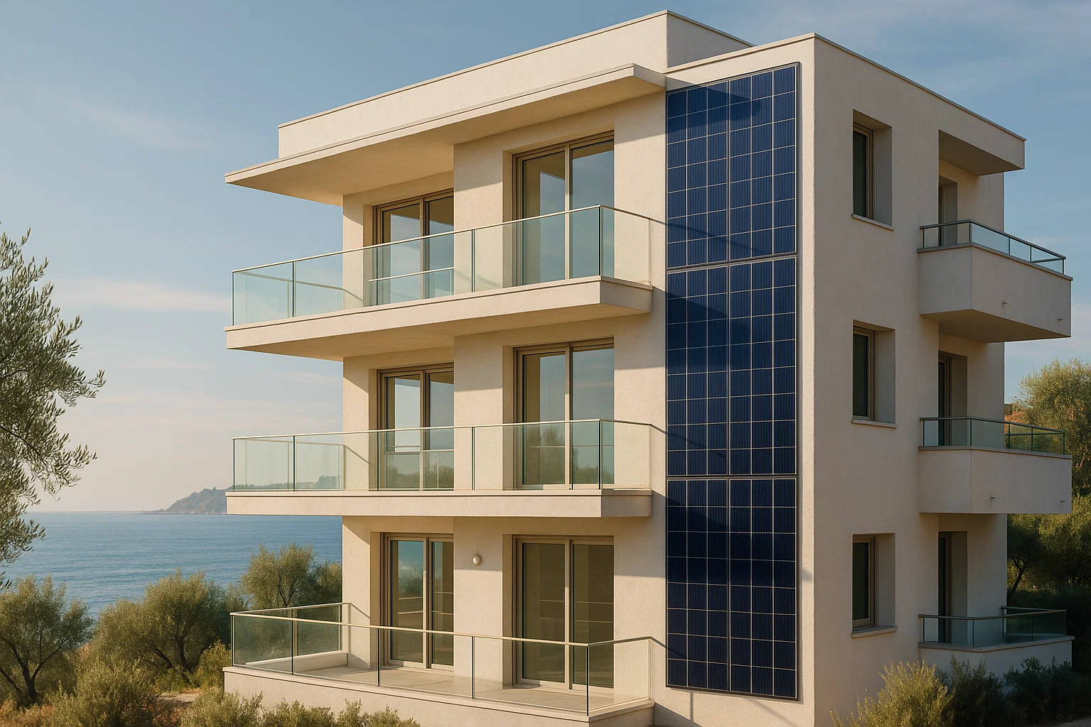 Dettaglio dei profili e dei fissaggi WALL-UP durante il montaggio