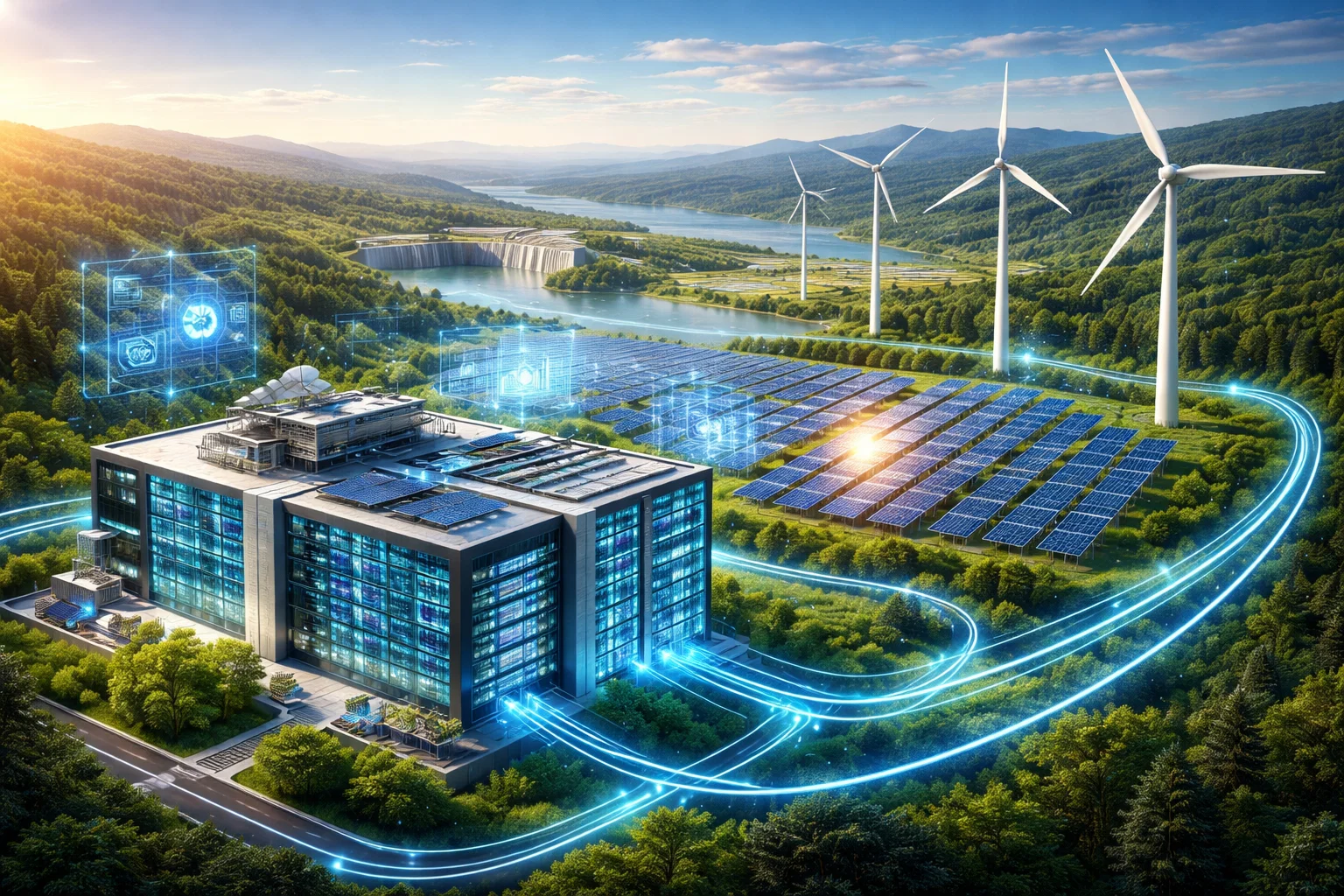 Energia rinnovabile come base delle infrastrutture digitali