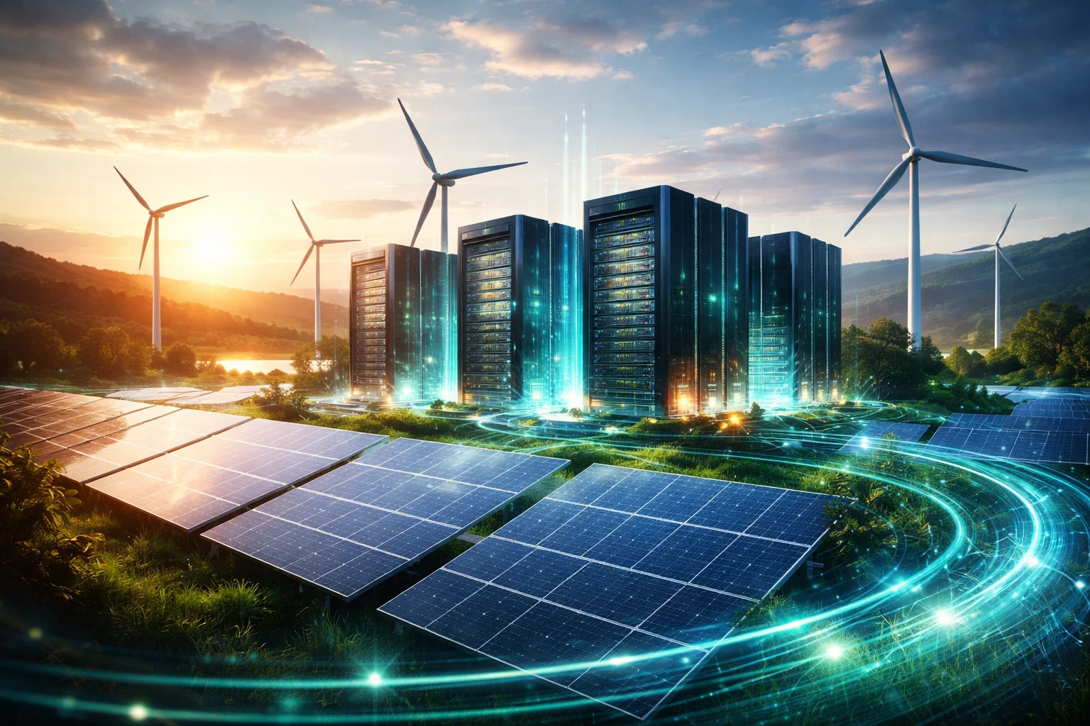 Infrastrutture digitali alimentate da energia rinnovabile