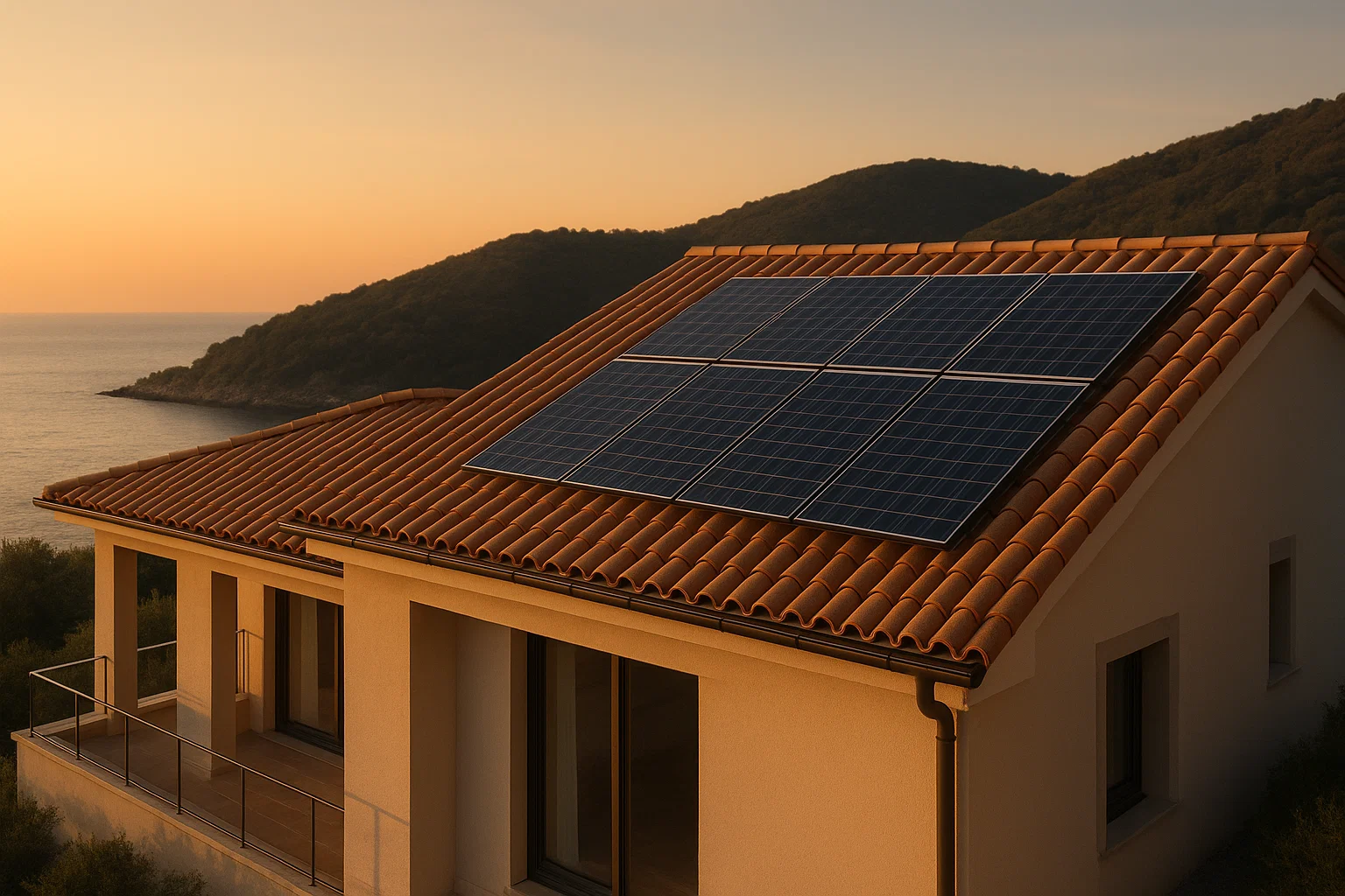 Impianto fotovoltaico residenziale a Savona