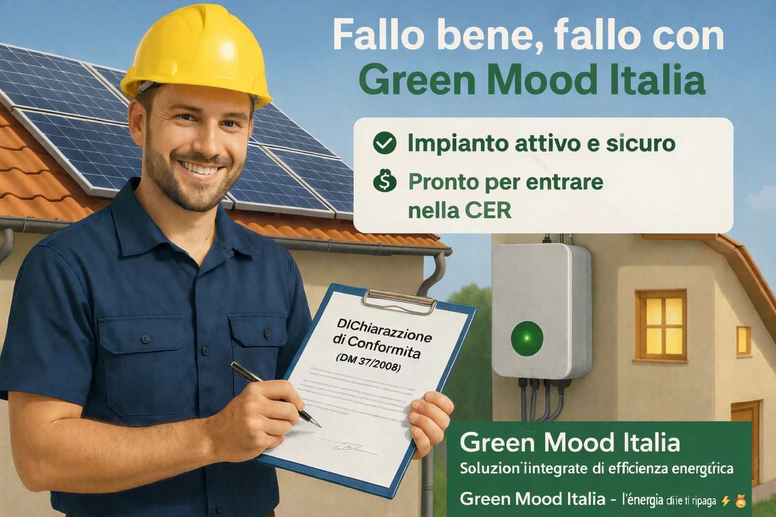 Installazione fotovoltaico certificata