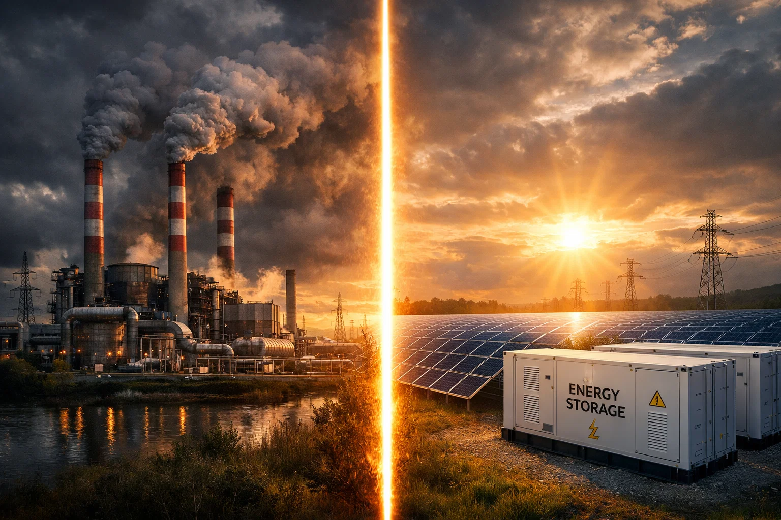 Gas contro fotovoltaico con accumulo