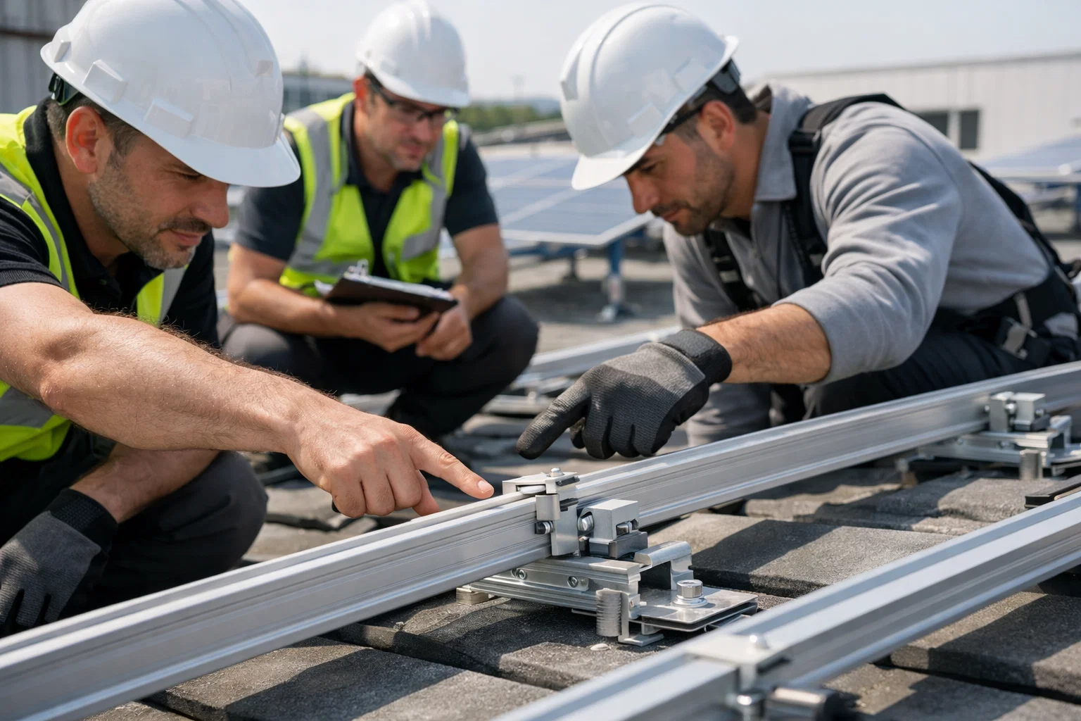 Installazione pratica impianto fotovoltaico formazione sul campo