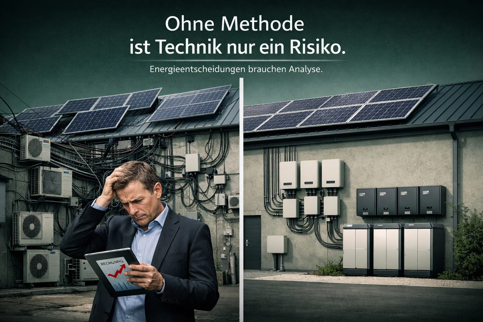 Energieentscheidungen ohne Methode führen zu hohen Kosten