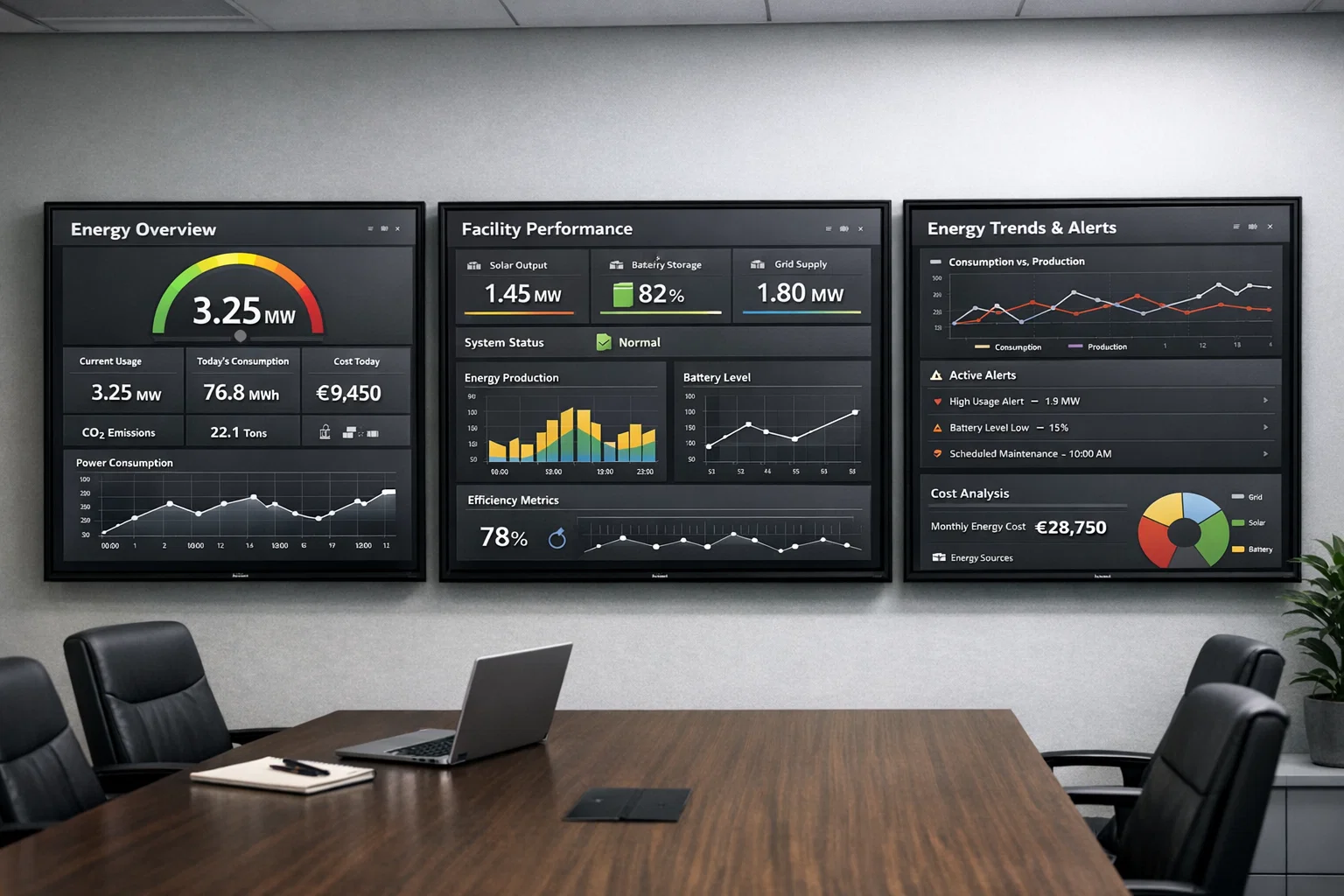 Monitoraggio energetico aziendale a Firenze