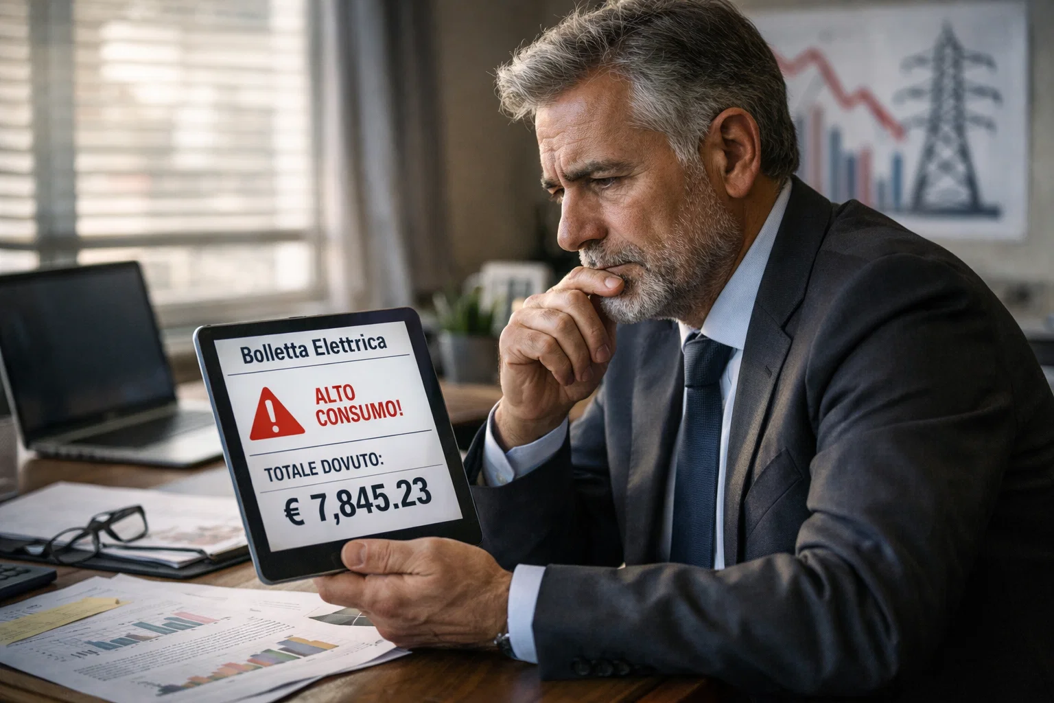 Il peso del costo dell’energia sulle aziende italiane