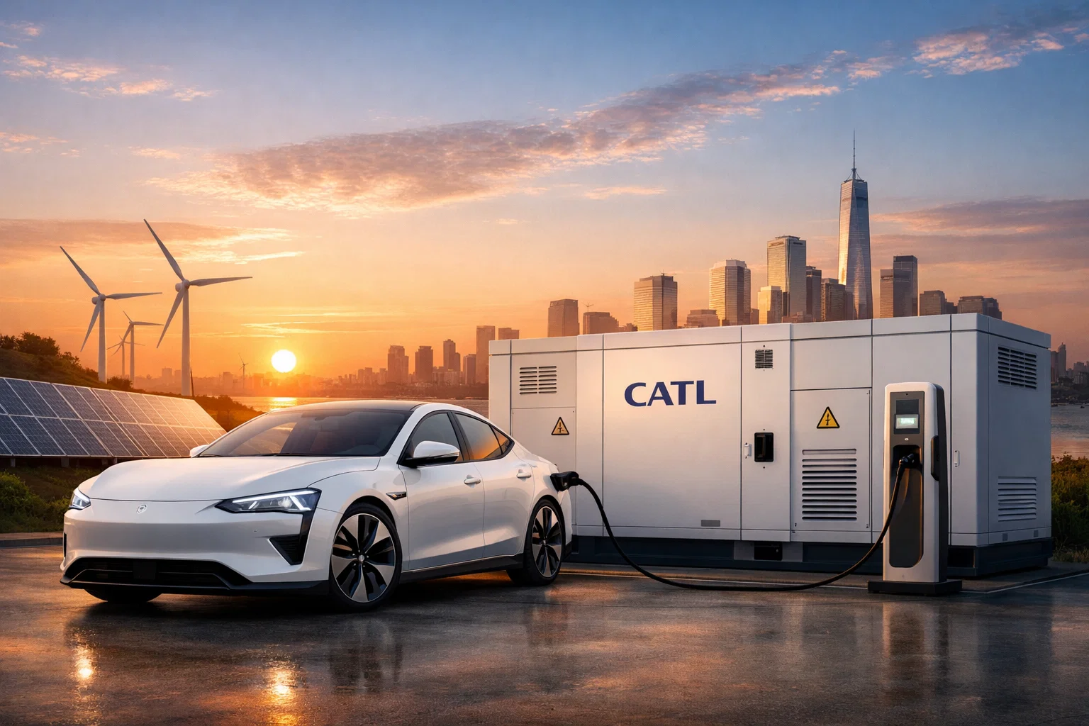 Batterie CATL per auto elettriche e sistemi di accumulo energetico