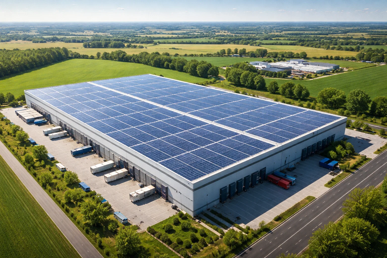 Impianto fotovoltaico industriale