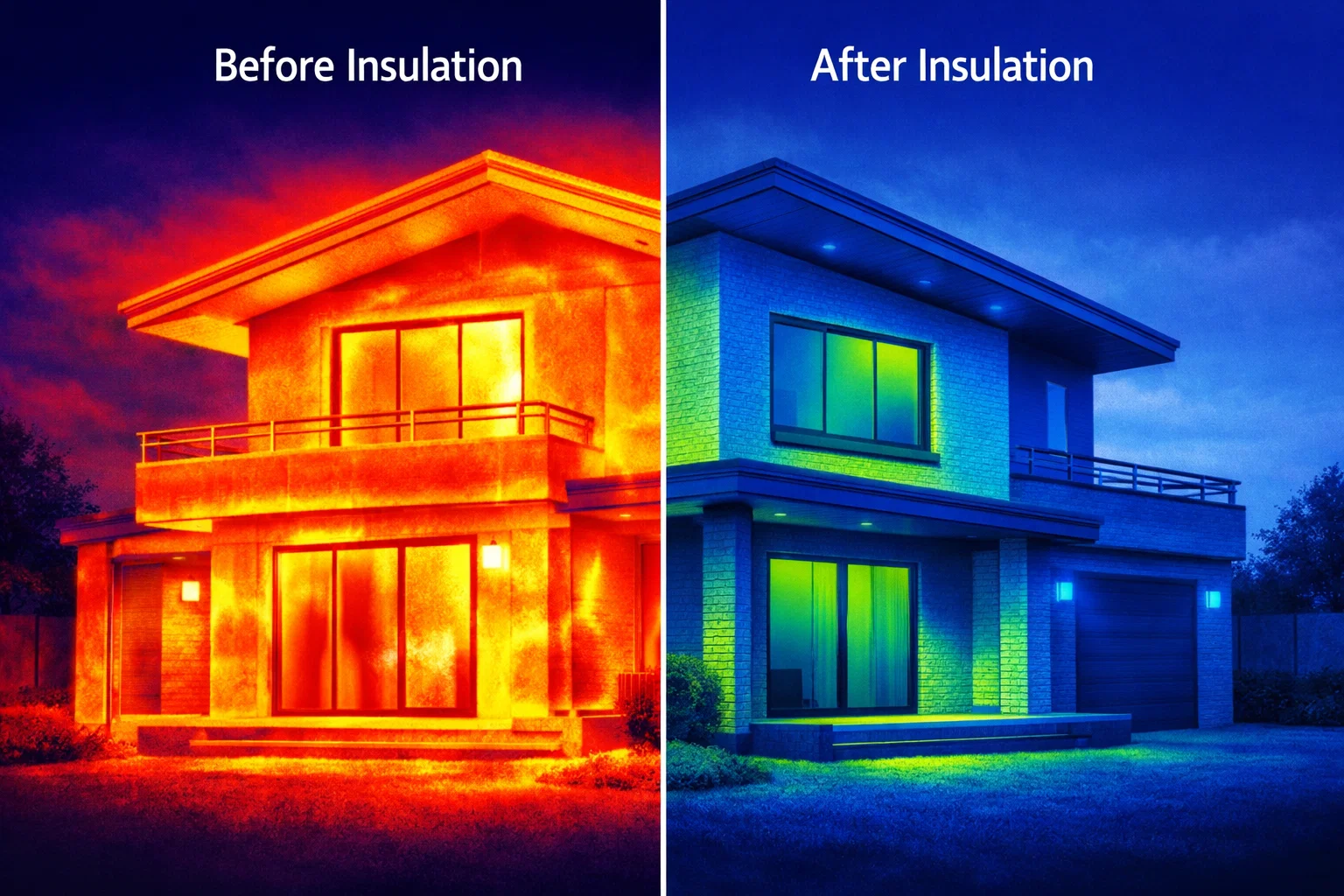 Trabajos de aislamiento térmico en pared exterior de un edificio – Green Mood Italia, reducción de pérdidas y ahorro energético