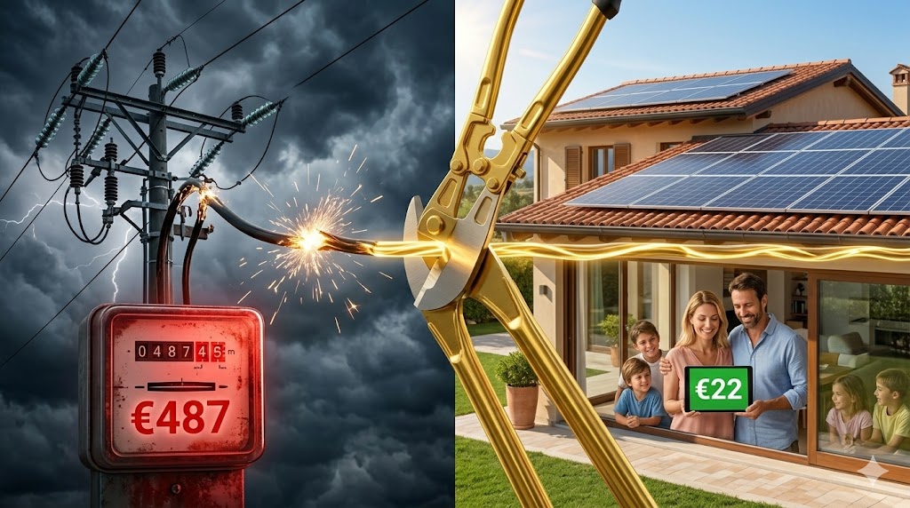 Taglio delle bollette - risparmio