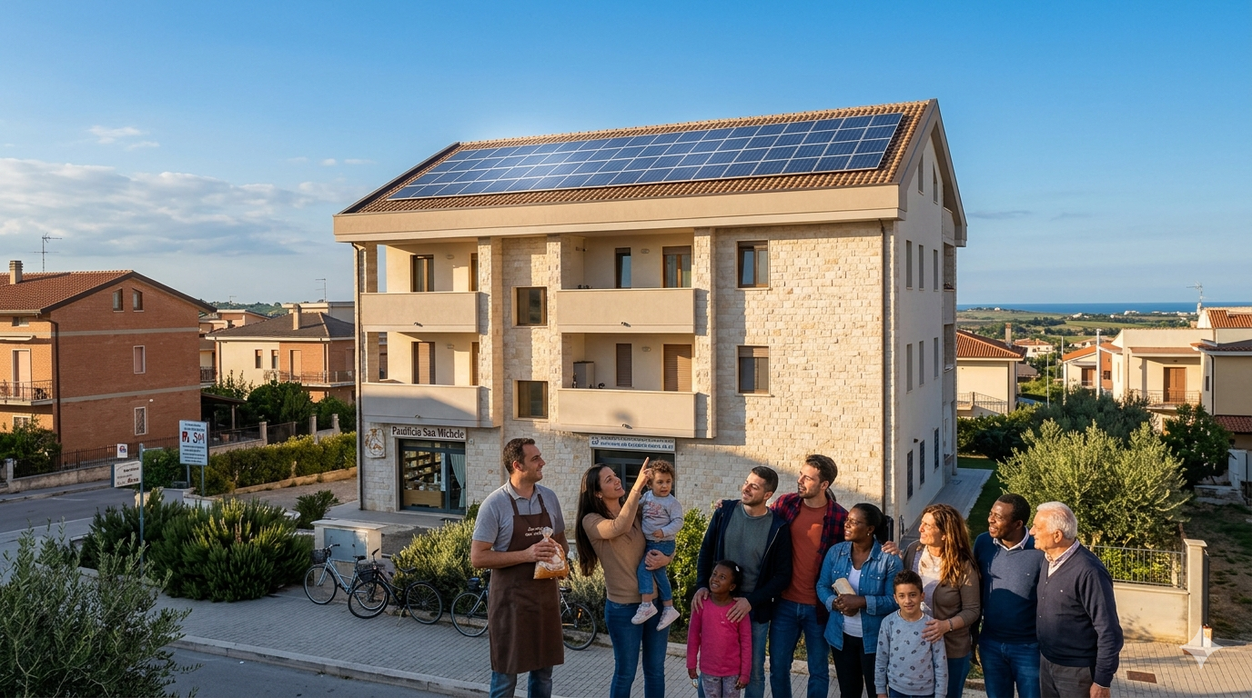 Comunità Energetica Rinnovabile ad Andria – famiglie e imprese condividono energia