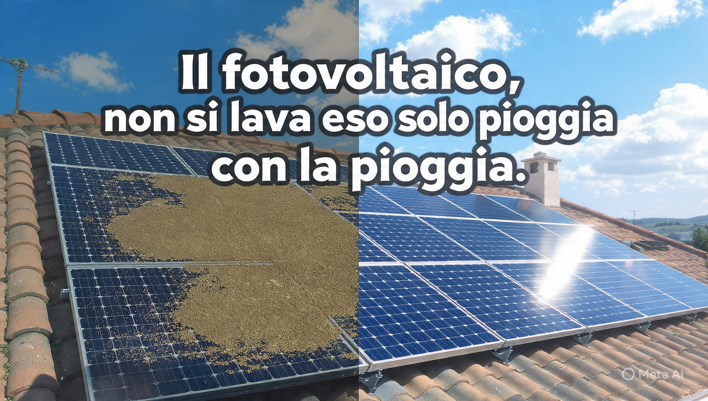 Impianto fotovoltaico su tetto a Genova con vista sul porto