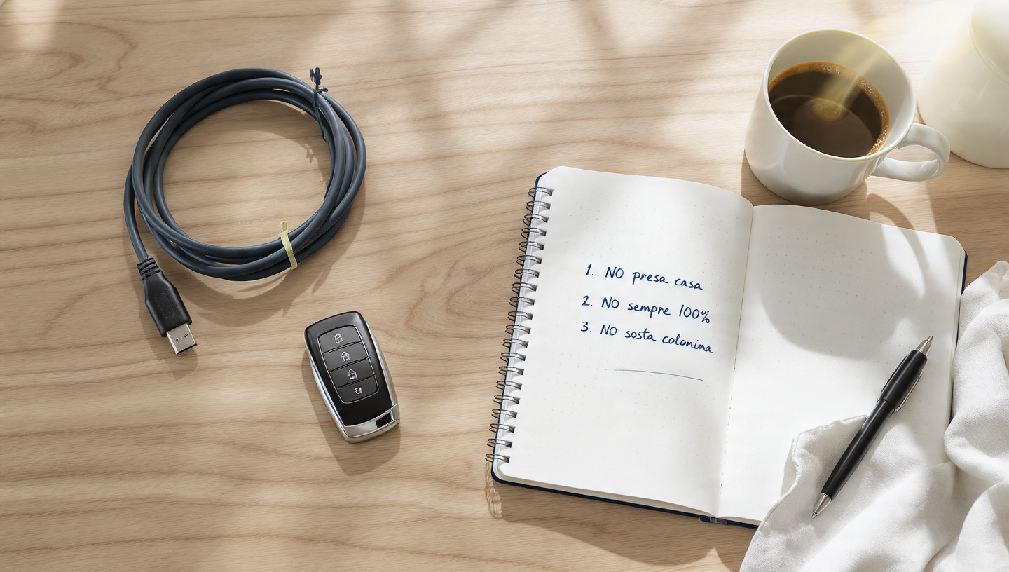 Checklist ricarica