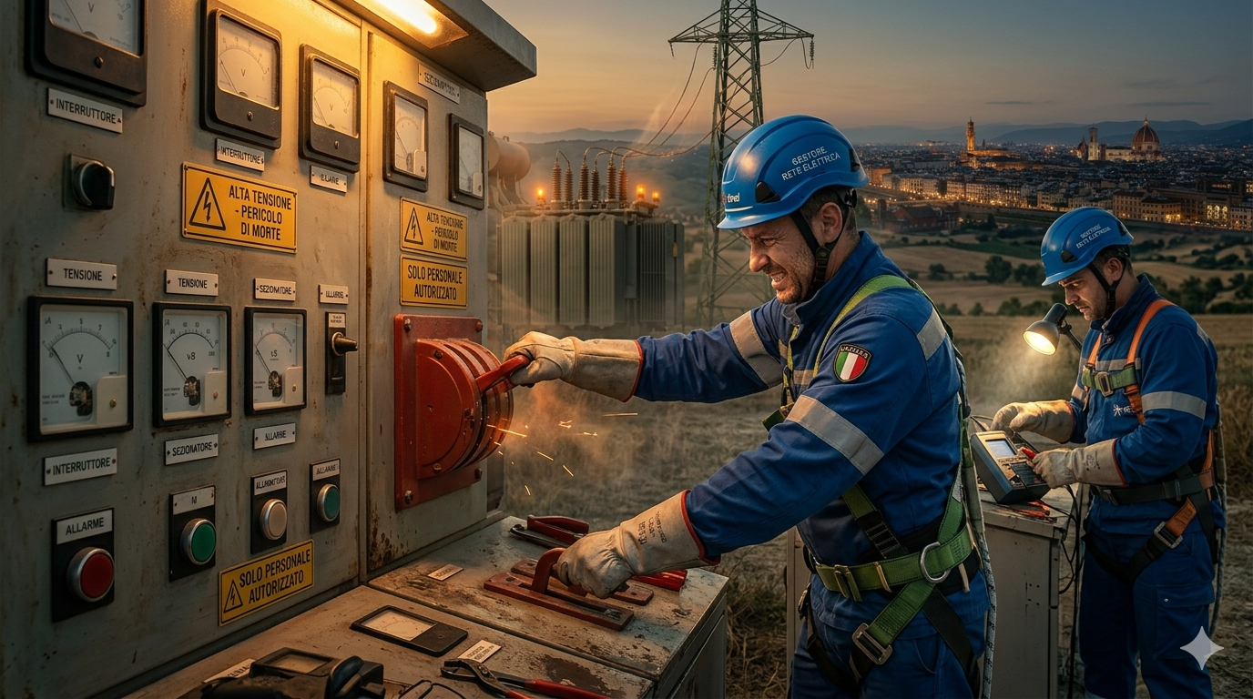 Blackout programmato Terna PESSE 2026