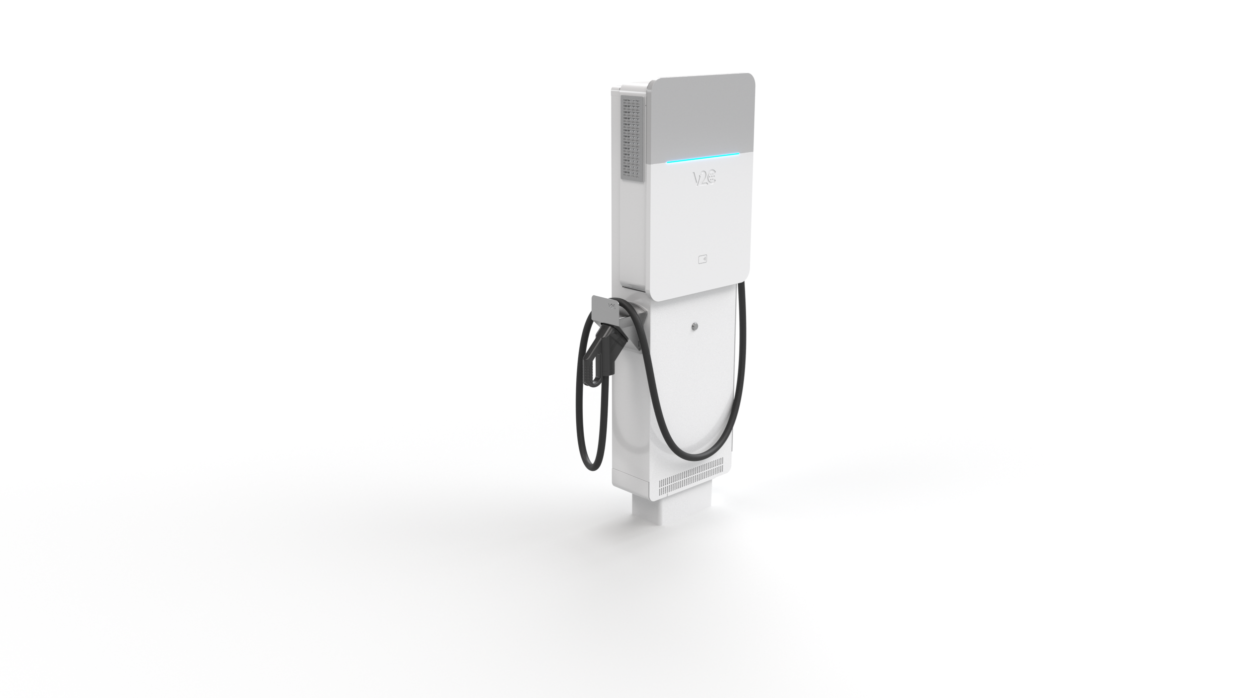 Colonnina DENKA V2C 20kW e 40kW design ultra-compatto