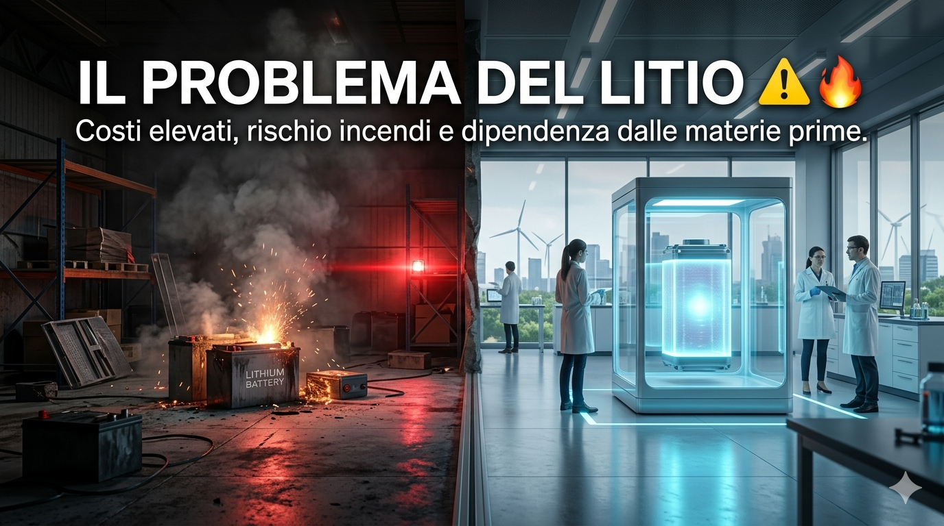 Il problema delle batterie al litio