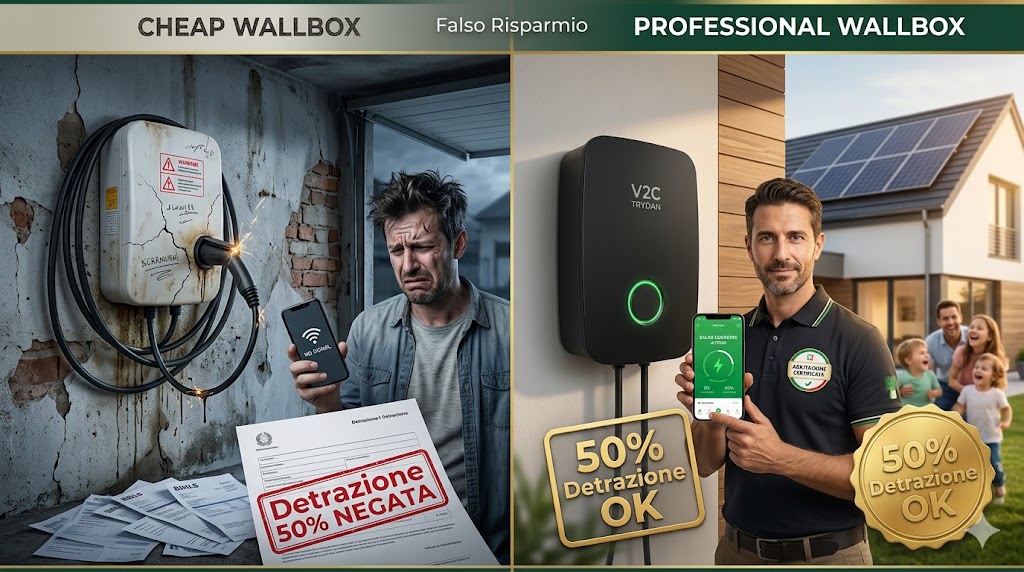 Perché non scegliere una wallbox economica - Green Mood