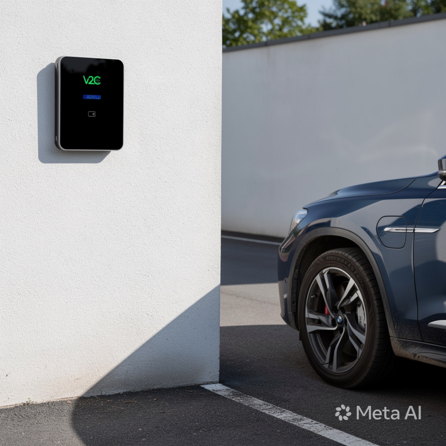 Garage condominiale a Torino con wallbox V2C Trydan Pro per ricarica condominiale con gestione RFID multiutente