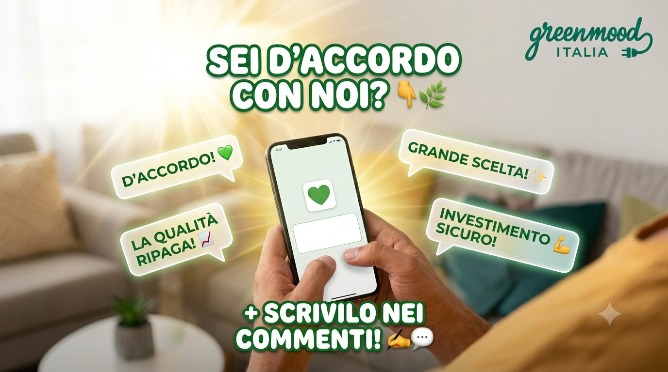 Sondaggio Green Mood Italia: sei d'accordo che la qualità del fotovoltaico ripaga nel tempo?